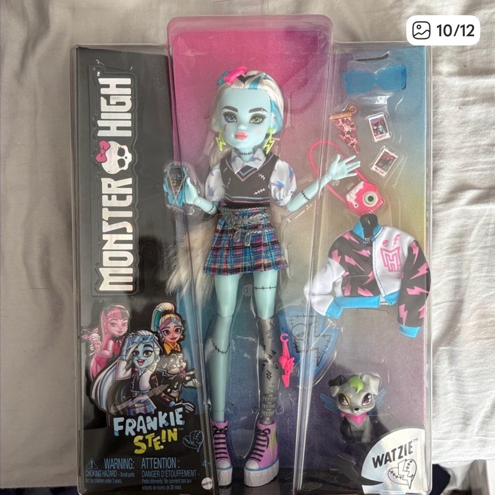 TWO Monster High G3 In Box Dolls - Lagoona and Frankie